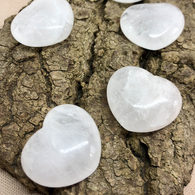 Cœur en Cristal de roche 