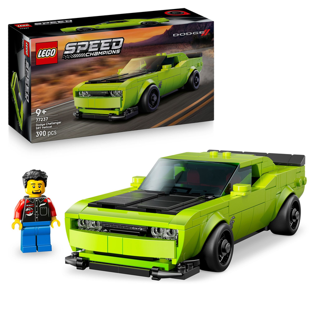 LEGO 77237 Speed Champions Dodge Challenger SRT Hellcat Sportwagen