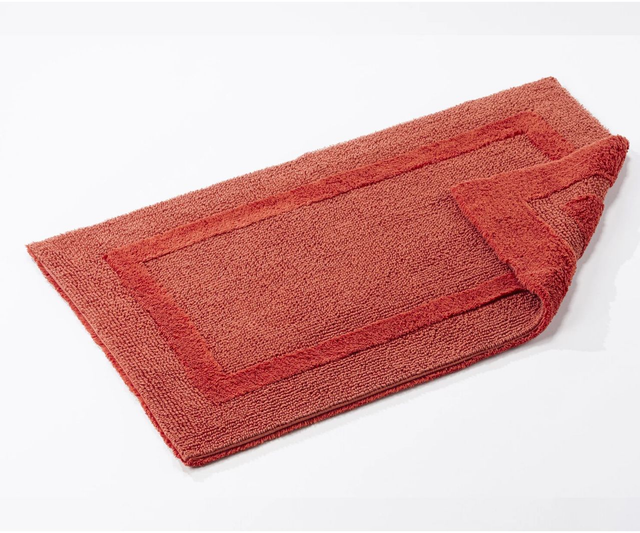 ABYSS HABIDECOR BATHMAT REVERSIBLE COLOR 638 CHILI