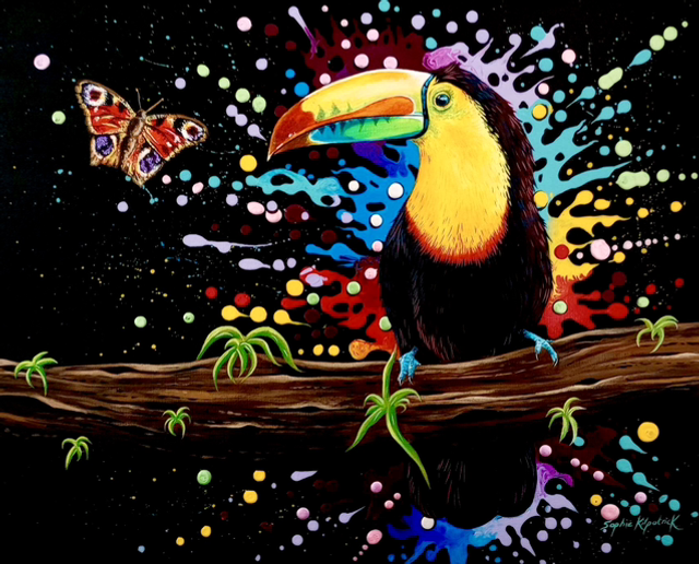 ‘Fly By’ Original Painting