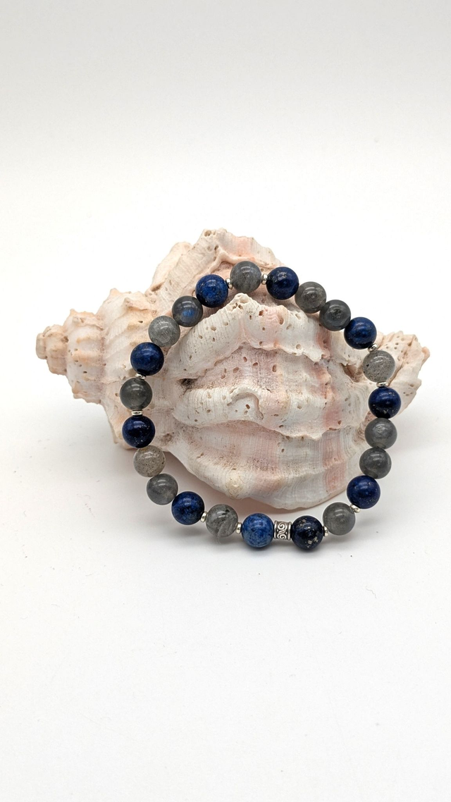 Labradorite et Lapis Lazuli