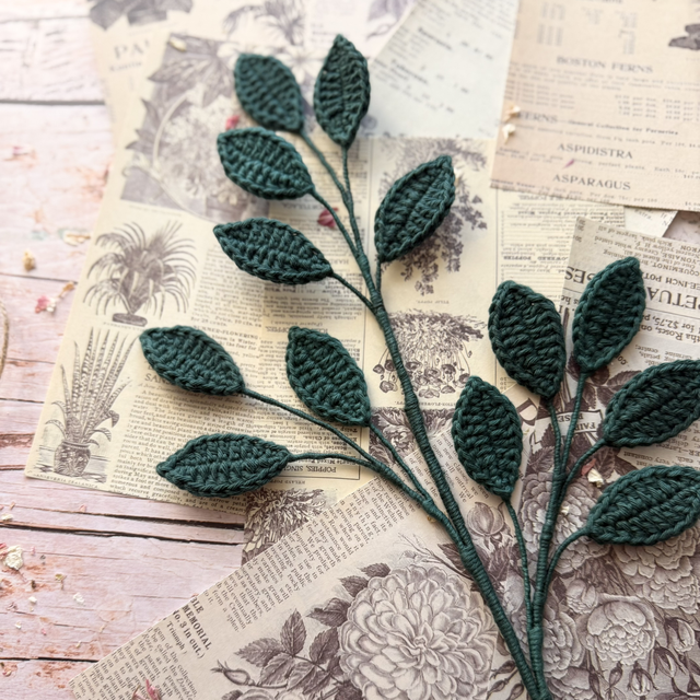 Branche avec feuillages (personnalisable pour créer votre bouquet)