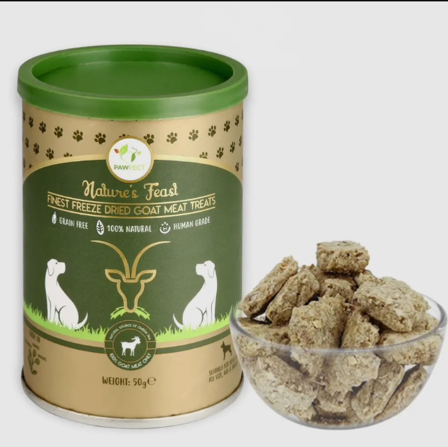 Pawfect Foods | Natures Munch Freeze Dried Treats : Goat