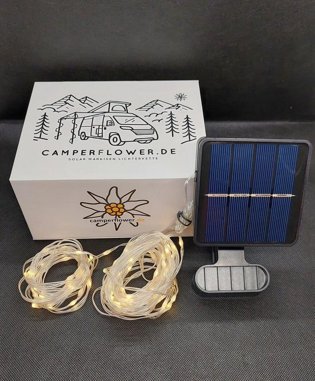Camperflower Markisen Solar Lichterkette