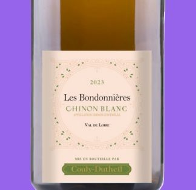 Domaine Couly-Dutheil ‘Les Bondonnières’, 2023, Chinon Blanc, Loire