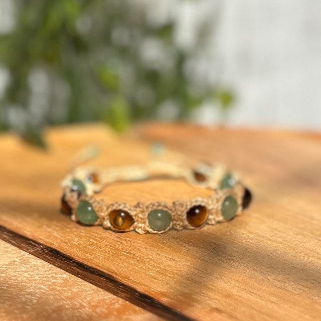 Aventurine et oeil de tigre 