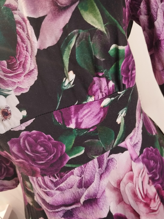 Robe Hearts & Roses Sydney 50's Floral Swing Purple T44/48