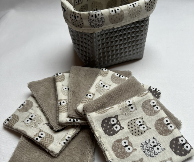 Lingettes hiboux