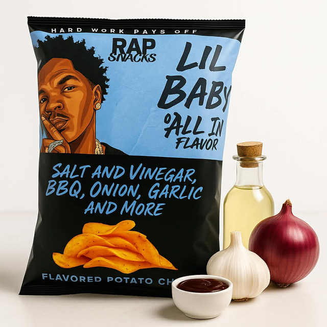 Rap Snacks Chips Lil Baby All In 71g