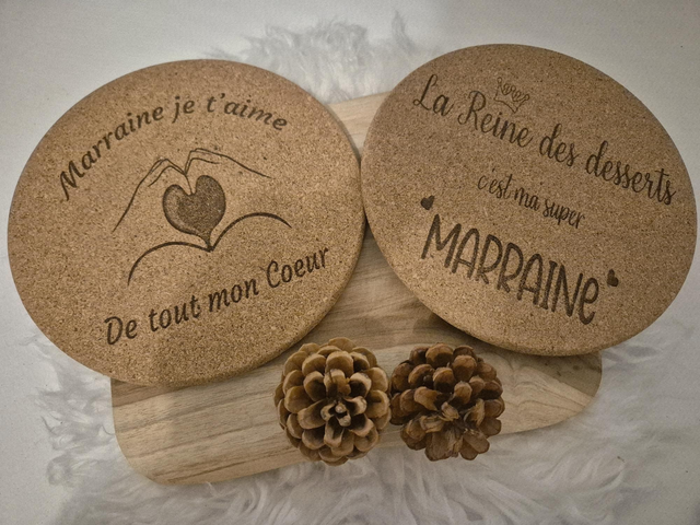 Dessous de plat en liège 18cm