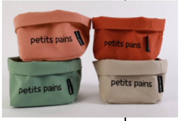 Corbeille carrée petits pains