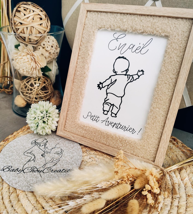 Affiche personnalisée avec prénom " Petit Aventurier "