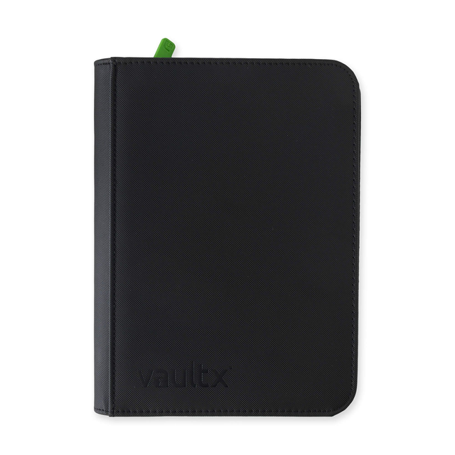 Vault X 4-Pocket Black Binder