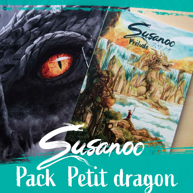 Pack Petit dragon : Susanoo, Prélude + poster A3 l’éveil du dragon