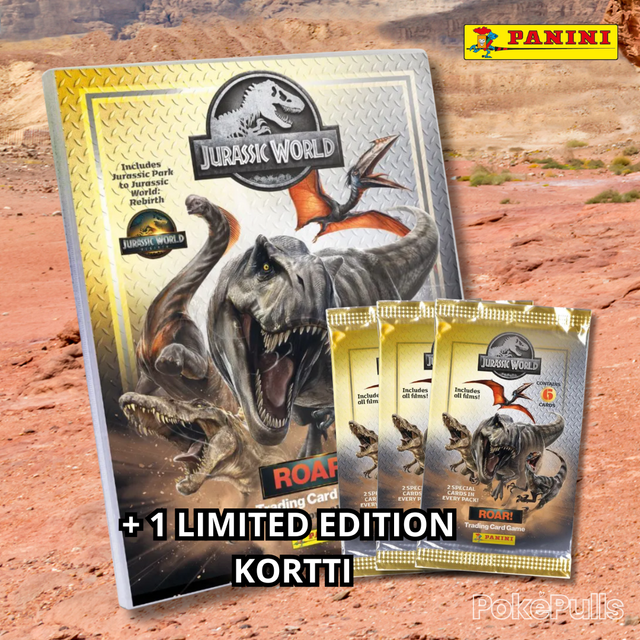 Jurassic World ROAR! Trading Card Game - Starter Set