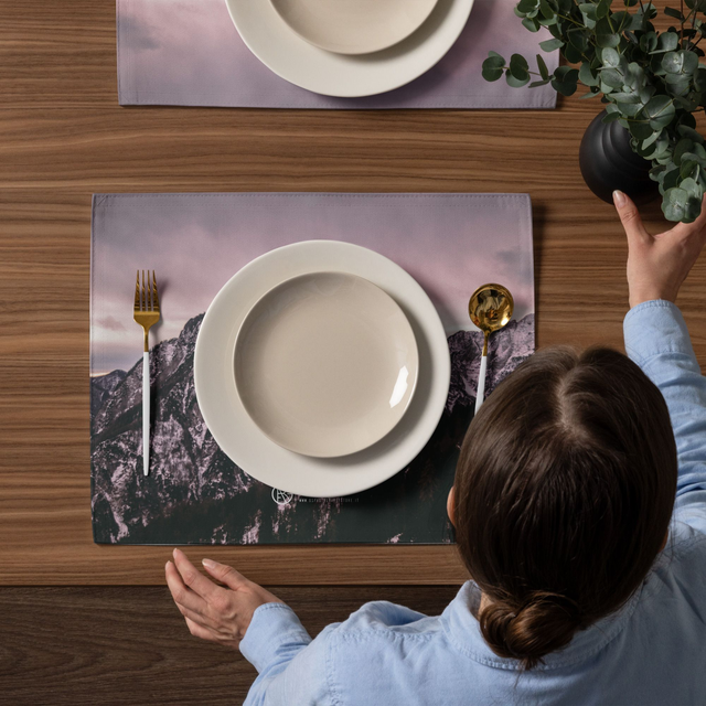 Set di tovagliette mounain peace