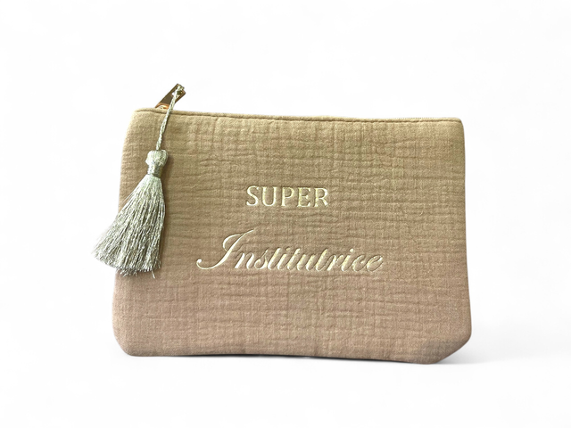 Pochette SUPER institutrice 