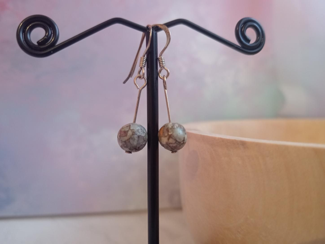 Australian Mojave Opal earrings 