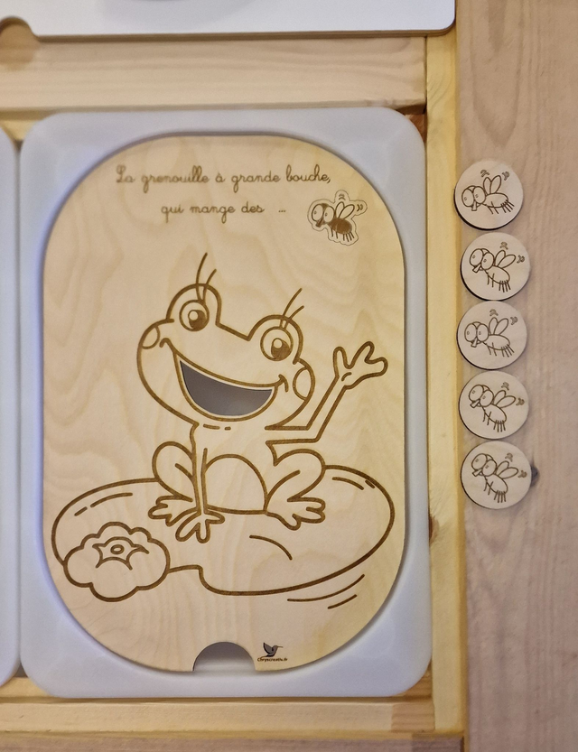 La grenouille fille ou garçon 