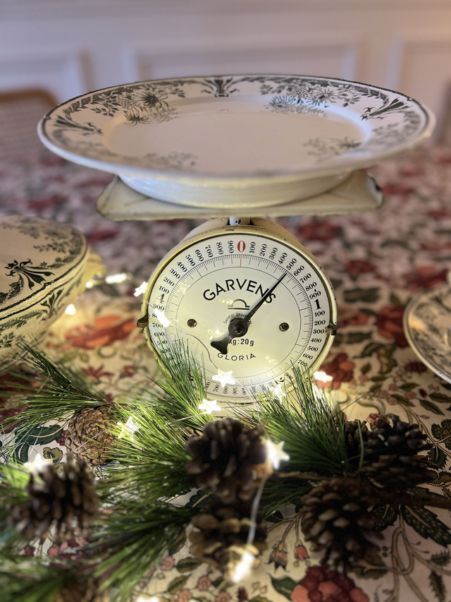 MOLIERE - Plat piédouche (ou présentoir) signé Sarreguemines - Terre de Fer