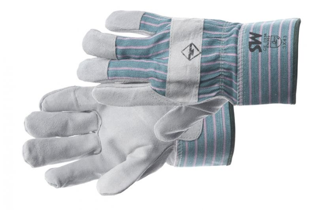 H3/110213 Safeworker Rundsplit handschoen 