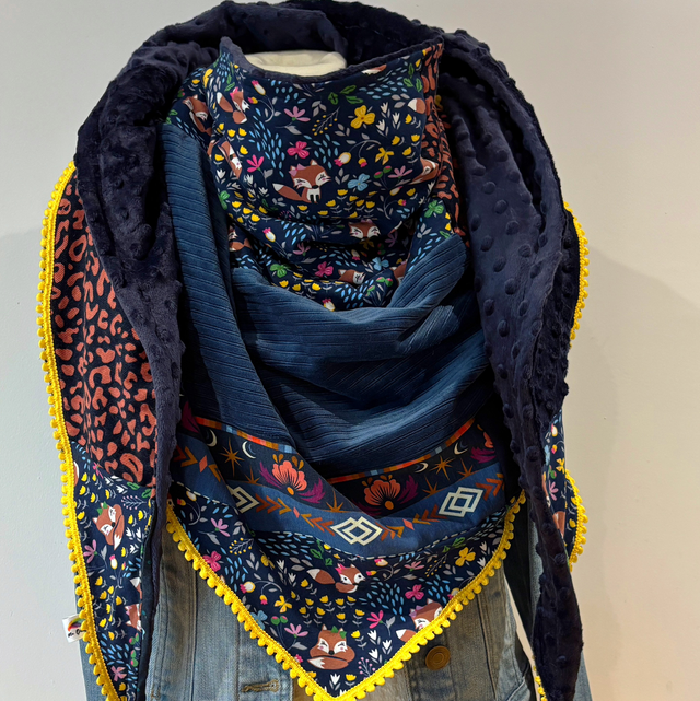 Maxi Chèche Double Patchwork 369