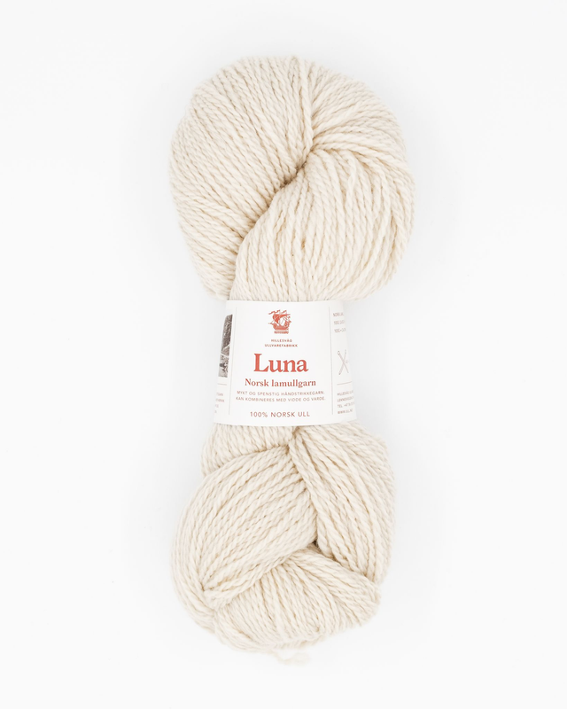 Hillesvåg Luna Lambswool - 0420 - Ecru