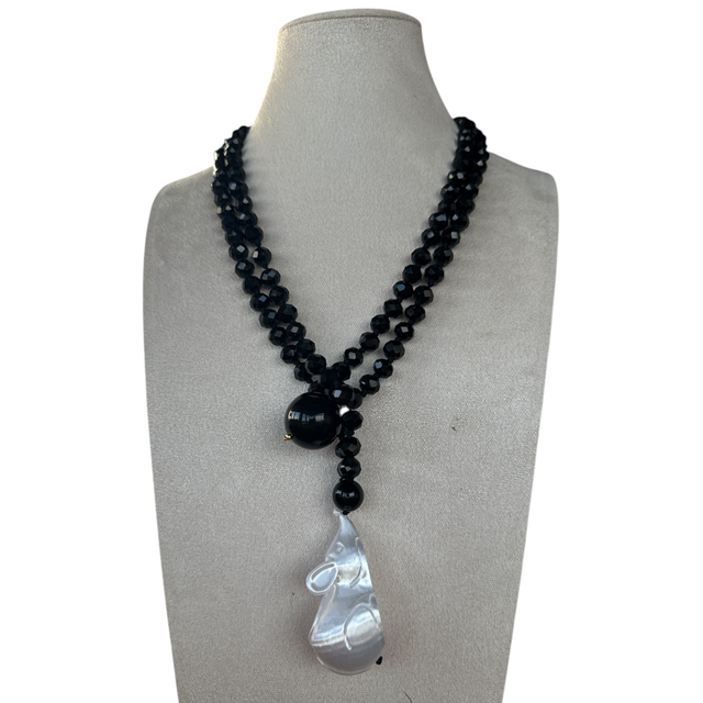 Collana topolino bianco