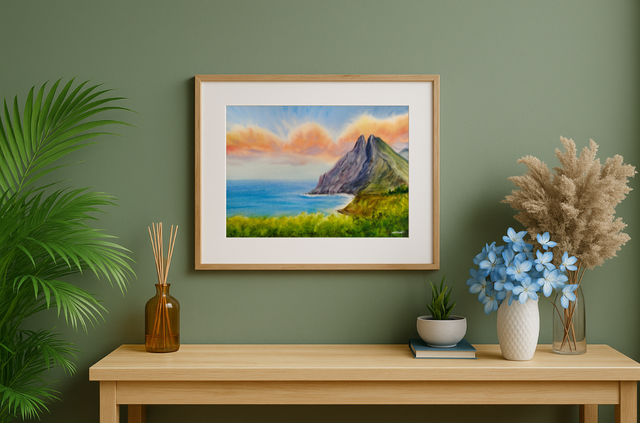 Roque Dos Hermanos - ORIGINAL 31x41 cm 