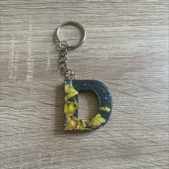 Porte-clés lettre D