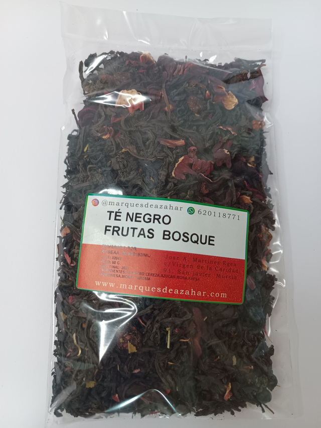 Té frutas del bosque