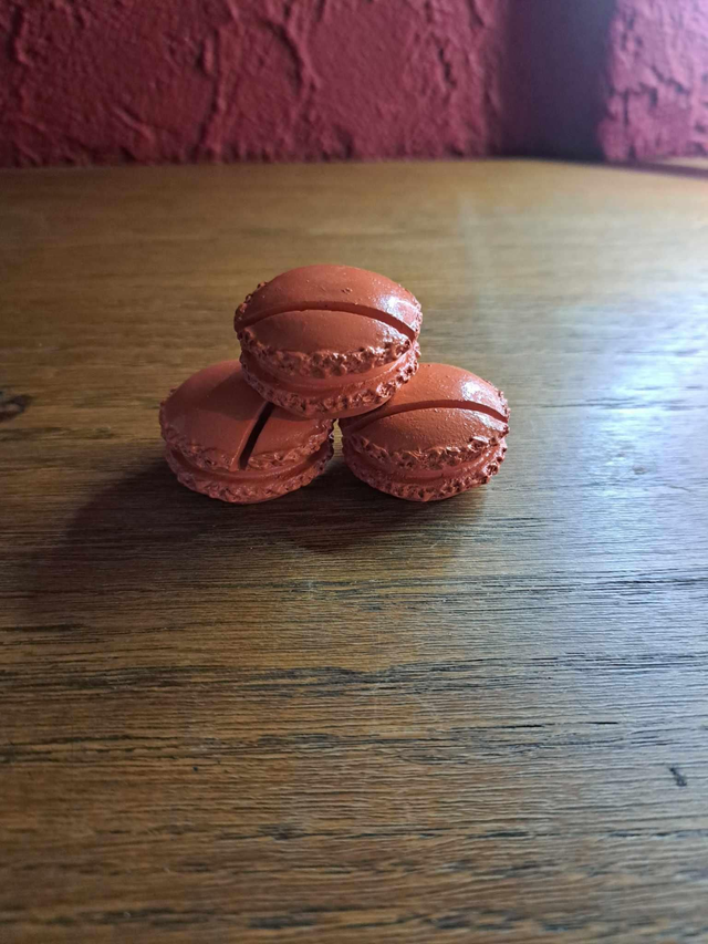 Porte carte macarons 