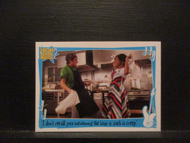 High School Musical 2 Original Trading Card #64