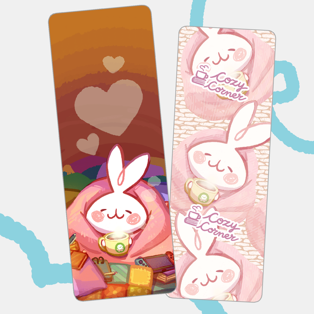 Cozy Pyokokoro bookmark