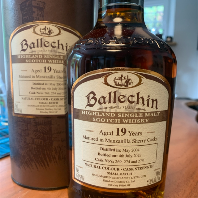 Ballechin 19yo Manzanilla 