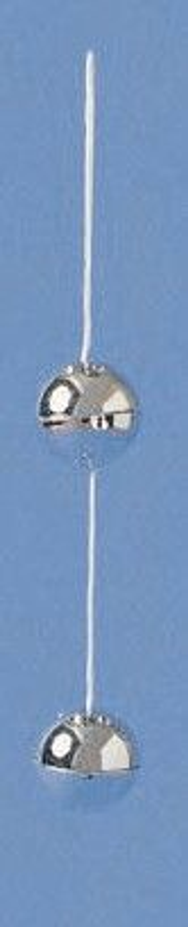 Liebeskugeln Plastik, silber