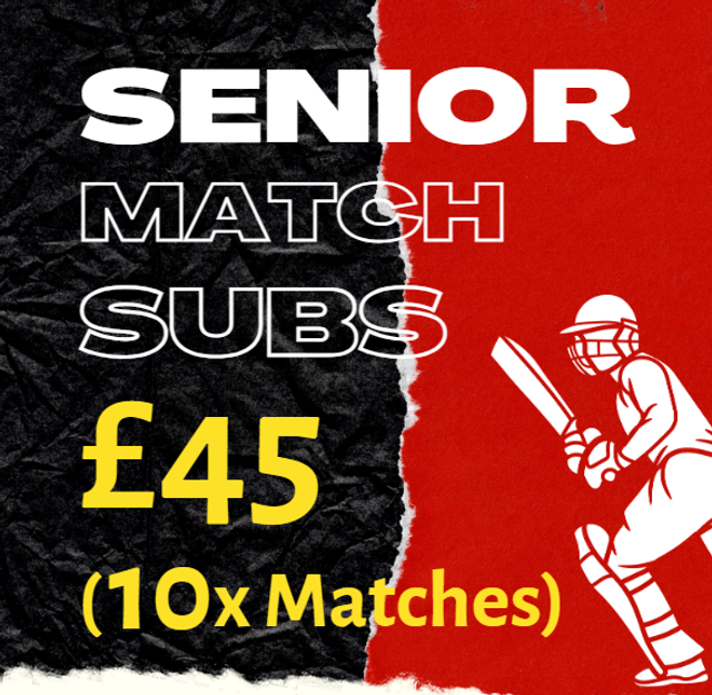 Match Subs - Seniors x10 (10% disc)