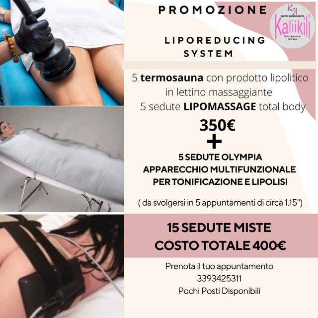 Buono Promozione Liporeducing+Olympia 
