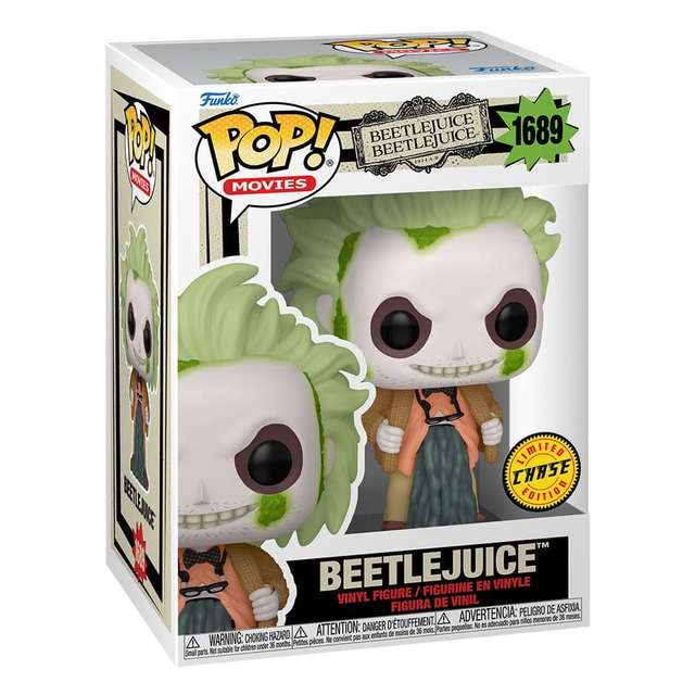 0035 - FUNKO - Movies - Beetlejuice - 1689 - Beetlejuice - 9cm - CHASE!!!