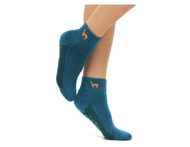 Alpaka ABS Socken – Anti-Rutsch-Socken mit Aloe Vera &amp; Jojoba | APU KUNTUR