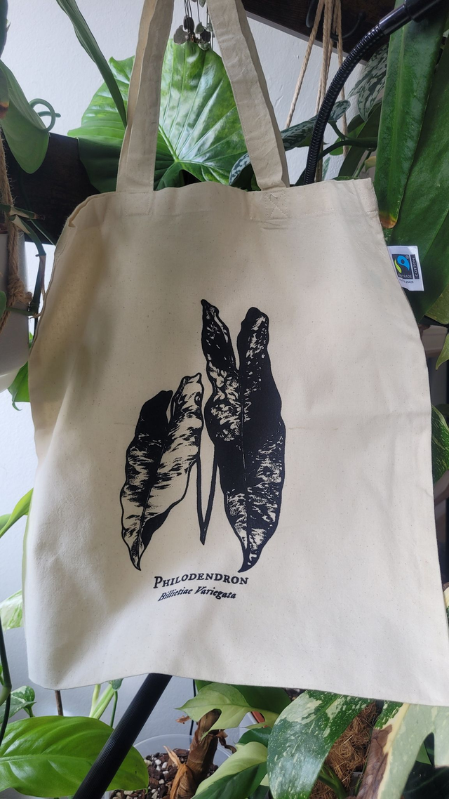 Fairtrade Jutebeutel Billietiae Variegata - Siebdruck 