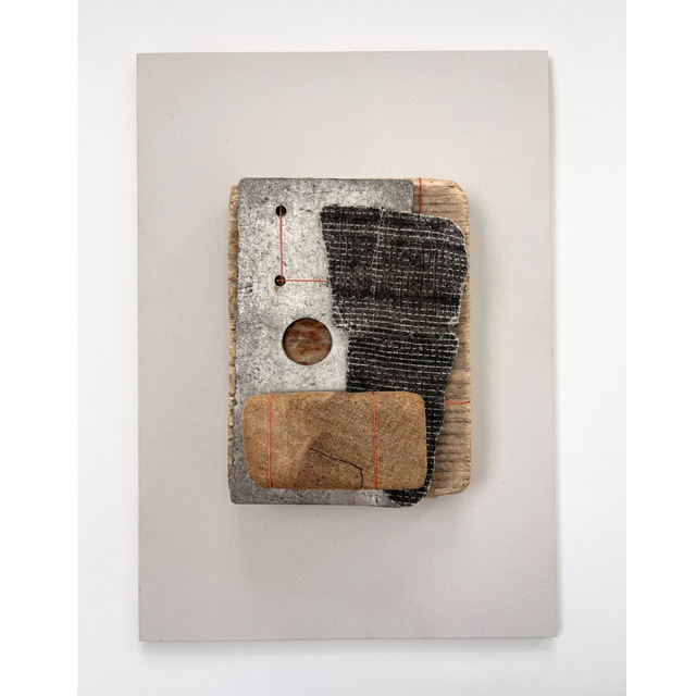 Porth Cwyfan Bound - 3D abstract wall sculpture