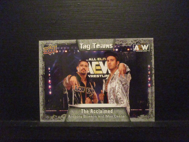 The Acclaimed - All Elite AEW Original Upper Deck Trading Card #84
