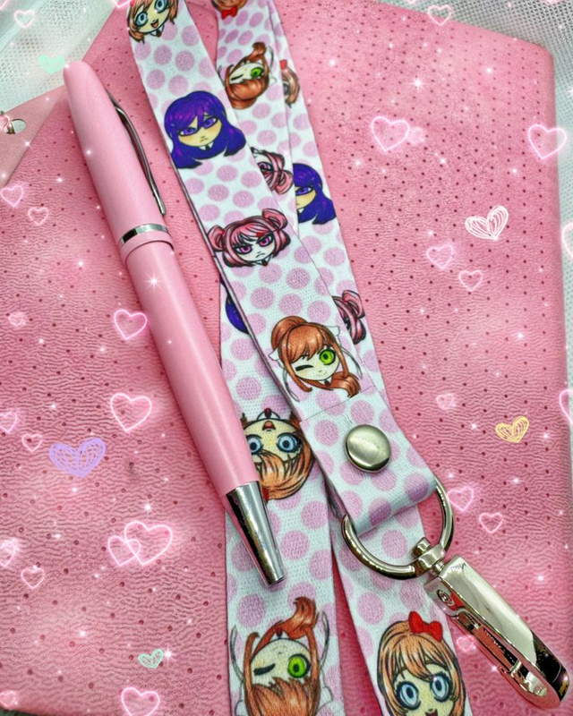 Doki Doki Literature Club lanyard