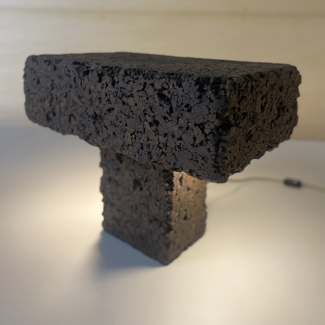 Lampe liège / Hervé Paraponaris