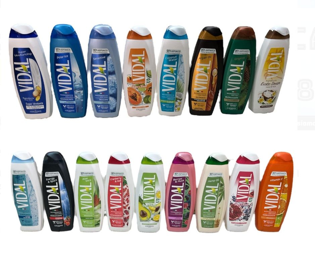 VIDAL BAGNODOCCIA 500ML/VARIE FRAGRANZE
