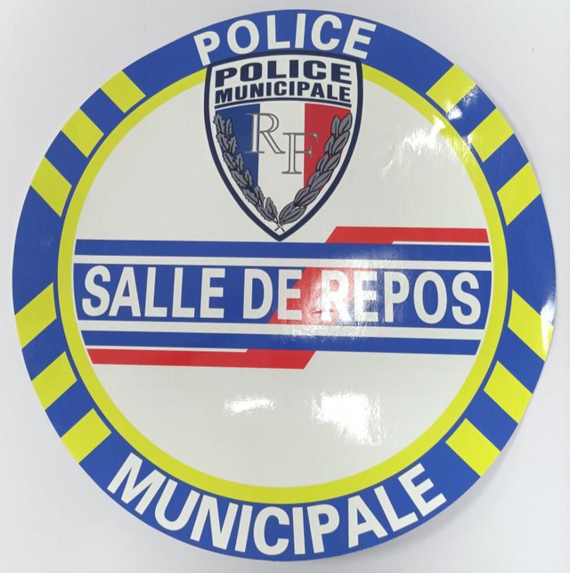 Sticker GM 40 cm SALLE DE REPOS