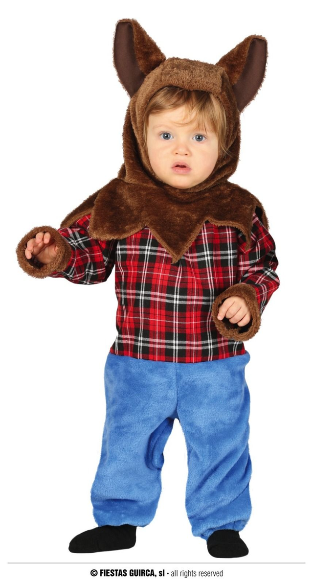 HALLOWEEN COSTUME LUPETTO WOLF KID