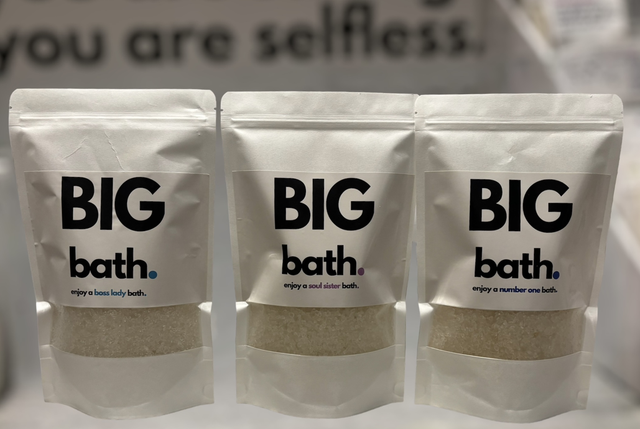 BIG bath. (All varieties) 