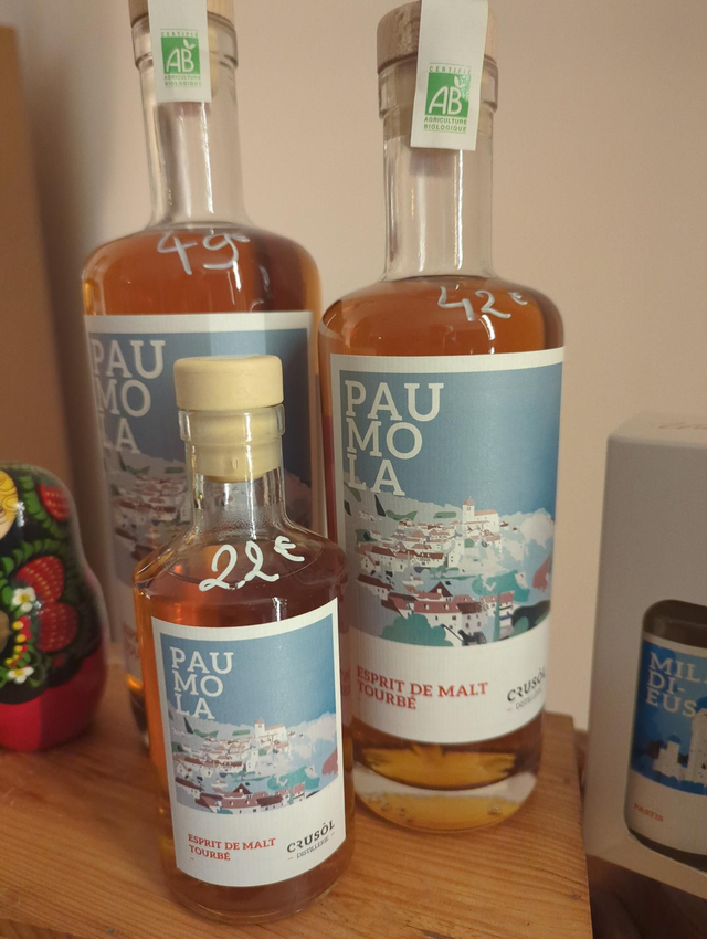 Esprit de malt tourbé PAUMOLA 